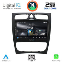 DIGITAL IQ RSB 1402_CPA (9inc) MUTIMEDIA TABLET for MERCEDES C (W203) mod. 1999-2004