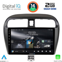 DIGITAL IQ RSB 1448_CPA (9inc) MULTIMEDIA TABLET for MITSUBISHI SPACESTAR mod. 2013-2020
