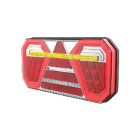 02369/AM . ΦΑΝΑΡΙ ΤΡΕΙΛΕΡ ΠΙΣΙΝΟ ΔΕΞΙ RCL-04-R 10-30V LED 305x140x35mm ΜΕ ΚΑΛΩΔΙΟ 1ΤΕΜ