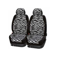 88082/OTO . ΚΑΛΥΜΜΑΤΑ ΚΑΘΙΣΜΑΤΩΝ SAFARI ZEBRA 2ΤΕΜ