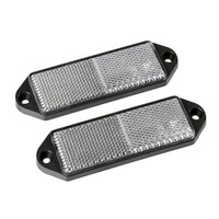 L2052.1 . ΑΝΤΑΝΑΚΛΑΣΤΙΚΑ ΛΕΥΚΑ EURO-NORM 90x35mm 2ΤΕΜ