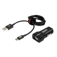 L3892.3/T . ΦΟΡΤΙΣΤΗΣ ΑΝΑΠΤΗΡΑ 12/24V ΜΕ 1 MICRO USB ΜΕ ΚΑΛΩΔΙΟ 100cm QUALCOMM
