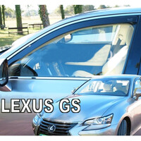 ΑΝΕΜ.30026 . LEXUS GS IV 250 4D 2012-2020 ΖΕΥΓΑΡΙ ΑΝΕΜΟΘΡΑΥΣΤΕΣ ΑΥΤΟΚΙΝΗΤΟΥ ΑΠΟ ΕΥΚΑΜΠΤΟ ΦΙΜΕ ΠΛΑΣΤΙΚΟ HEKO - 2 ΤΕΜ.