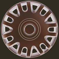 CC.333/FI1502 . FIAT PUNTO II/GRANDE PUNTO/BRAVO/PANDA/LINEA/DOBLO/OPEL ΜΑΡΚΕ ΤΑΣΙΑ 15" CROATIA COVER (4 ΤΕΜ.)