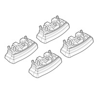 N21152 . MAZDA CX-5 04/12+ KIT ΑΚΡΑ (ΠΟΔΙΑ) ΓΙΑ ΜΠΑΡΕΣ NORDRIVE