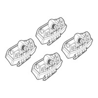 N21212 . KIA RIO 2017+ KIT ΑΚΡΑ (ΠΟΔΙΑ) ΓΙΑ ΜΠΑΡΕΣ NORDRIVE