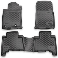 NLC.48.74.211K/NV . TOYOTA LANDCRUISER 150 2013-2015 ΜΑΡΚΕ ΠΑΤΑΚΙΑ ΣΕ ΣΚΑΦΗ TPE ΛΑΣΤΙΧΟ ΣΕ ΑΝΘΡΑΚΙ ΣΚΟΥΡΟ ΓΚΡΙ ΧΡΩΜΑ NOVLINE - 4 ΤΕΜ.