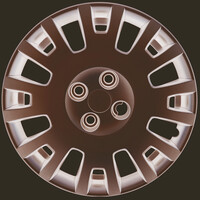 CC.322/PE1501 . PEUGEOT BIPPER ΜΑΡΚΕ ΤΑΣΙΑ 15 INCH CROATIA COVER (4 ΤΕΜ.)