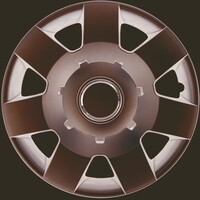 CC.219/SK1401 . SKODA FABIA/PRAKTIK ΜΑΡΚΕ ΤΑΣΙΑ 14 INCH CROATIA COVER (4 ΤΕΜ.)