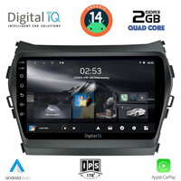 DIGITAL IQ RSB 1238_CPA (9inc) MULTIMEDIA TABLET for HYUNDAI IX45 - SANTA FE mod. 2013-2017