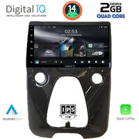DIGITAL IQ RSB 1708_CPA A/C (10inc) MULTIMEDIA TABLET for CITROEN C1-PEUGEOT 108-TOYOTA AYGO mod. 2014>