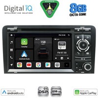 DIGITAL IQ BXF 749_CPAA (7'' DVD) MULTIMEDIA SYSTEM for AUDI A3 mod. 2003-2012