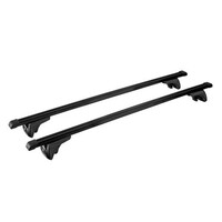N15051 . Μπάρες Οροφής  (L) 127cm IN RAIL STEEL Σιδερένιες 2τεμ. με κλειδαριές για οχήματα με FLUSH RAILING