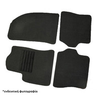 VM.JP.840674/CK . JEEP WRANGLER JK 2007-2018 ΜΑΡΚΕ ΠΑΤΑΚΙΑ ΜΟΚΕΤΑ ΣΕ ΜΑΥΡΟ ΧΡΩΜΑ ΧΩΡΙΣ ΚΟΥΜΠΩΜΑΤΑ CIK - 4 ΤΕΜ.