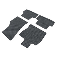 RM.AU.0001/CK . AUDI A3 2012-2020 / SEAT LEON 2013-2017 / VW GOLF 7 2012-2020 ΜΑΡΚΕ ΠΑΤΑΚΙΑ ΛΑΣΤΙΧΟ ΣΕ ΜΑΥΡΟ ΧΡΩΜΑ ΜΕ ΚΟΥΜΠΩΜΑΤΑ CIK - 4 ΤΕΜ.
