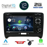DIGITAL IQ AN 178_GPS (7'' DVD) MULTIMEDIA SYSTEM for AUDI ΤΤ mod. 2007-2015