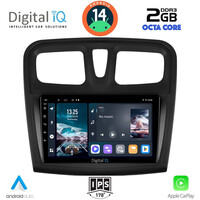 DIGITAL IQ RTG 4108SQ_CPA (9inc) MULTIMEDIA TABLET for DACIA LOGAN – SANDERO mod. 2012-2019