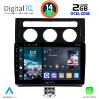 DIGITAL IQ RTG 4767_CPA CLIMA (10inc) MULTIMEDIA TABLET for VW TOURAN mod. 2003-2010