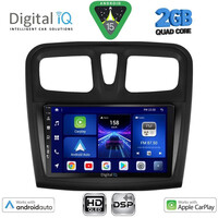 DIGITAL IQ BXC 3108SQ_CPAA (9inc) MULTIMEDIA TABLET for DACIA LOGAN – SANDERO mod. 2012-2019