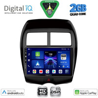 DIGITAL IQ BXC 3430_CPAA (10inc) MULTIMEDIA TABLET for MITSUBISHI ASX mod. 2009-2019 - PEUGEOT 4008 mod. 2012-2018