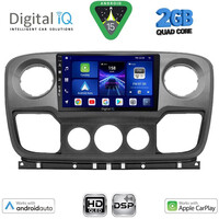 DIGITAL IQ BXC 3463_CPAA (10inc) MULTIMEDIA TABLET for NISSAN NV400 - OPEL MOVANO - RENAULT MASTER mod. 2010-2020