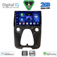 DIGITAL IQ BXC 3708_CPAA A/C (10inc) MULTIMEDIA TABLET for CITROEN C1-PEUGEOT 108-TOYOTA AYGO mod. 2014-2022