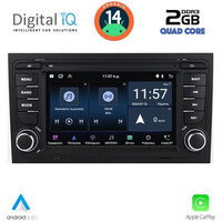 DIGITAL IQ BLD 250_CPA (7" DECK) MULTIMEDIA SYSTEM for AUDI A4 mod. 2002-2008