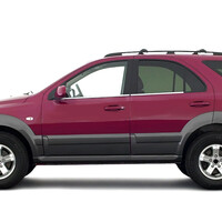 6402060/SD . KIA SORENTO 5D 02-09 TRIM ΜΑΡΚΕ ΠΑΡΑΘΥΡΩΝ ΑΥΤΟΚΟΛΛΗΤΑ ΧΡΩΜΙΟΥ 4ΤΕΜ.