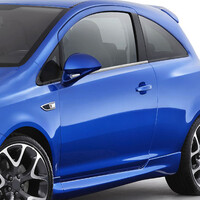 6808063/SD . OPEL CORSA D 3D 07-14 TRIM ΜΑΡΚΕ ΠΑΡΑΘΥΡΩΝ ΑΥΤΟΚΟΛΛΗΤΑ ΧΡΩΜΙΟΥ 2ΤΕΜ.