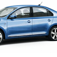 7209400/SD . SKODA RAPID 4D 2012+ ΠΡΟΣΤΑΤΕΥΤΙΚΗ ΦΑΣΑ ΠΟΡΤΑΣ ΠΛΑΣΤΙΚΟ ΧΡΩΜΙΟ 8ΤΕΜ.