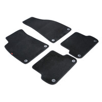 L2317.7 . AUDI A4 AVANT 09/2001-04/2008 ΜΑΡΚΕ ΠΑΤΑΚΙΑ EXECUTIVE ΜΟΚΕΤΑ ΣΕ ΜΑΥΡΟ ΧΡΩΜΑ ME ΚΟΥΜΠΩΜΑΤΑ LAMPA  - 4 ΤΕΜ.