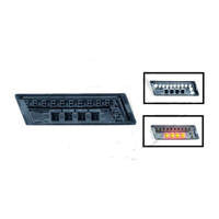 FLA-1017478/DD . AUDI A3 8P 05.03-06.08 /A4 00-07 /A6 97-04  ΦΛΑΣ ΦΤΕΡΟΥ BLACK+LED