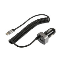 L3889.2/T . ΑΝΤΑΠΤΟΡΑΣ ΦΟΡΤΙΣΤΗΣ ΑΝΑΠΤΗΡΑ 12/24V 3000mA ΜΕ ΘΥΡΑ USB+ 1 USB TYPE-C ΜΕ ΚΑΛΩΔΙΟ 150cm FAST CHARGE