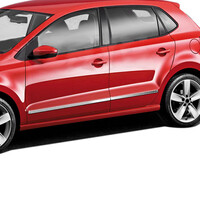 7618400/SD . VW POLO 6R 5D 2009+ ΠΡΟΣΤΑΤΕΥΤΙΚΗ ΦΑΣΑ ΠΟΡΤΑΣ ΠΛΑΣΤΙΚΟ ΧΡΩΜΙΟ 8ΤΕΜ.