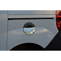 6806020/SD . OPEL COMBO D 2011+ ΤΑΠΑ ΒΕΝΖΙΝΗΣ ΧΡΩΜΙΟ
