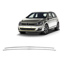 7651190/SD . VW GOLF 7 5D 2013+ ΔΙΑΚΟΣΜΗΤΙΚΑ ΧΡΩΜΙΟΥ ΕΜΠΡΟΣ ΠΡΟΦΥΛΑΚΤΗΡΑ 5ΤΕΜ.