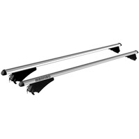 8500/MB . ΜΠΑΡΕΣ ΟΡΟΦΗΣ ΑΝΟΔΙΩΜΕΝΟΥ ΑΛΟΥΜΙΝΙΟΥ TIGER SILVER 135 cm MENABO (STANDARD - RAISED/FLUSH RAILS) - 2 ΤΕΜ.
