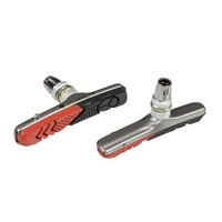 9219.1-LB . ΤΑΚΑΚΙΑ ΦΡΕΝΩΝ ΠΟΔΗΛΑΤΟΥ (CITY/MTB BIKE) PREMIUM 72mm PF-11 ΜΑΥΡΟ/ΚΟΚΚΙΝΟ 2ΤΕΜ.