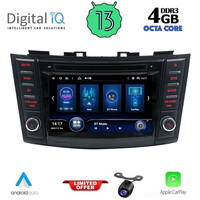 DIQ BXE 677_CPA (7" DVD) MULTIMEDIA for SUZUKI SWIFT mod. 2011-2016