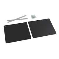 L1401.1 . ΛΑΣΠΩΤΗΡΕΣ ΦΟΡΤΗΓΟΥ ΜΑΥΡΟΙ UNIVERSAL 35x30cm 2ΤΕΜ.