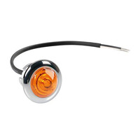 L4148.4 . ΦΩΣ ΟΓΚΟΥ 12/24V LED ΠΟΡΤΟΚΑΛΙ ΣΤΡΟΓΓΥΛΟ 19,5mm 1ΤΕΜ.
