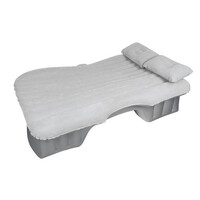 L7238.6 . ΣΤΡΩΜΑ ΑΕΡΑ ΦΟΥΣΚΩΤΟ AIR-BED 12V 145x90x45cm ΓΚΡΙ