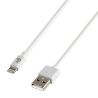 L3881.5/T . ΚΑΛΩΔΙΟ ΦΟΡΤΙΣΗΣ ΚΑΙ ΣΥΓΧΡΟΝΙΣΜΟΥ APPLE 8PIN 200cm ΛΕΥΚΟ ESSENTIALS LAMPA - 1 TEM.