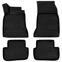 NLC.3D.34.46.210K/NV . MERCEDES A CLASS W176 2012-2018 ΜΑΡΚΕ ΠΑΤΑΚΙΑ ΣΕ ΣΚΑΦΗ TPE ΛΑΣΤΙΧΟ ΣΕ ΜΑΥΡΟ ΧΡΩΜΑ NOVLINE - 4 ΤΕΜ.