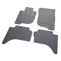RM.MI.0005/CK . MITSUBISHI L200 2015+ / FIAT FULLBACK 2016+ ΜΑΡΚΕ ΠΑΤΑΚΙΑ ΛΑΣΤΙΧΟ ΣΕ ΜΑΥΡΟ ΧΡΩΜΑ ΜΕ ΚΟΥΜΠΩΜΑΤΑ CIK - 4 ΤΕΜ.