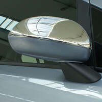 ΚΚ.5213111/OM . OPEL CORSA D HB 5D / 3D 2006-2015 / OPEL CORSA E HB 5D 2015+ ΚΑΠΑΚΙΑ ΚΑΘΡΕΦΤΩΝ ΧΡΩΜΙΟΥ 2 ΤΕΜ. ΜΕΤΑΛΛΙΚΑ