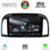 DIGITAL IQ RSB 1457BL_CPA (9inc) MULTIMEDIA TABLET for NISSAN MICRA K12 mod. 2002-2010 (BLACK)