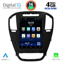 DIQ BXD 5914_CPAA TESLA STYLE for OPEL INSIGNIA mod. 2008-2013