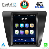 DIQ BXD 5917_CPAA TESLA STYLE for SKODA OCTAVIA 7 mod. 2013-2020