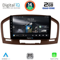 DIGITAL IQ RSB 1491BR_CPA (9inc) MULTIMEDIA TABLET for OPEL INSIGNIA mod.2008-2013 (BROWN)